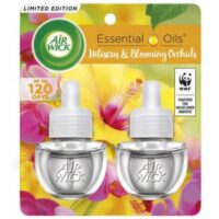 2pk. Air Wick Scented Oil refill-Hibiscus&Orchids 6/cs