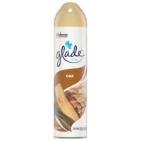 7.6oz. Glade Aerosol - Oak 12/cs