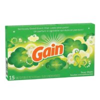 15ct Gain Dryer Sheets- Original 15/cs