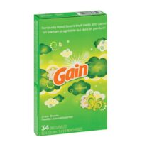 34ct Gain Dryer Sheets- Original 12/cs