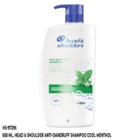 650 ml. Head & Shoulder Anti-Dandruff shampoo Cool Menthol 12/cs