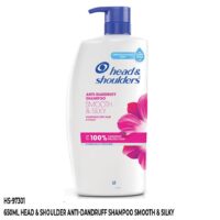 650ml Head & Shoulder Anti-Dandruff shampoo Smooth & Silky 12/cs