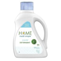 100oz Home Made Simple Laundry Detergent Liquid - Unscented 4/cs