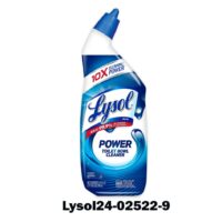 24oz Lysol Toilet Bowl Cleaner- Power Atlantic 9/cs***98012