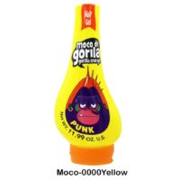 11.99oz Moco De Gorila Punk Squizz Hair Gel - Yellow 12/cs