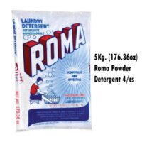 5kg {176.36oz} Roma Powder Detergent  4/cs