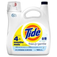 146oz. Tide Liq. - Free & Gentle, HE 4/cs
