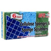 6 Pk. UFO Cellulose Sponges {#666} 48/Cs