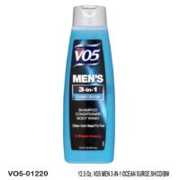 12.5oz VO5 3in1 Shampo + Conditioner + Body Wash Men - Ocean Surge 6/cs