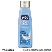 12.5oz VO5 2in1 Shampoo + Conditioner Moisturizing  6/cs