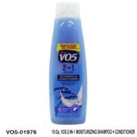 15oz VO5 2in1 Shampoo + Conditoner Moisturizing 6/cs