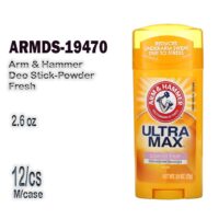 2.6 Oz Arm & Hammer Deo Stick-Powder Fresh 12/cs Exp.4/27