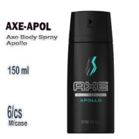 150ml Axe Body Spray- Apollo 6/cs