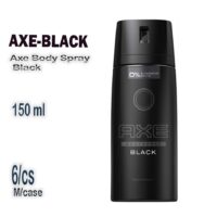 150ml Axe Body Spray- Black 6/cs