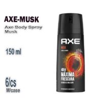 150ml Axe Body Spray- Musk 6/cs