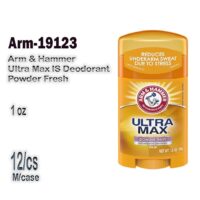 1 Oz Arm & Hammer Ultra Max IS Deodorant - Powder Fresh 12/cs..