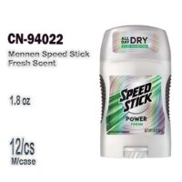 1.8 Oz Mennen Speed Stick-Fresh Scent 12/cs Exp.8/27