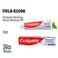 8oz Colgate Baking Soda Whtng TP 24/cs Exp.6/27
