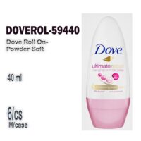40ml Dove  Roll On-  Powder Soft 6/cs