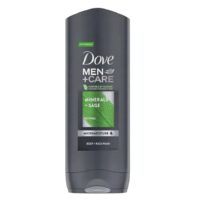 400ml. Dove Body Wash-Mineral & Sage 12/cs