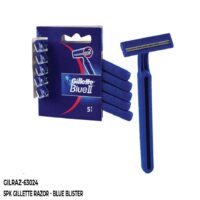 5pk Gillette Razor - Blue Blister 40/cs***21133