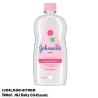 500ml Johnson's Baby Oil - Classic 12/cs***46451