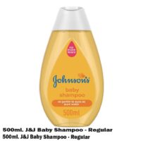 500ml Johnsons's Baby Shampoo - Regular 12/cs****58466