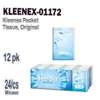 12pk. Kleenex Pocket Tissue, Original 24/cs