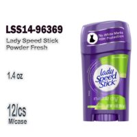 1.4 Oz. Lady Speed Stick- Powder Fresh 12/cs Exp. 7/27
