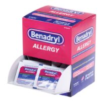 2pk- Benadryl Allergy 25/cs Exp.09/2026