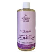 32oz. Natural Sense, Castile Soap - Lavender 6/cs
