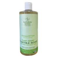 32oz. Natural Sense, Castile Soap - Eucalyptus 6/cs