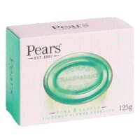 4.4oz{125gm} Pear bar Soap- Lemon Flower {Green} 48/cs*****00517