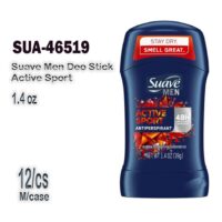 1.4oz. Suave Men Deo Stick-Active Sport 12/c..