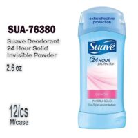 2.6Oz. Suave is Powder-Deod. 12/cs