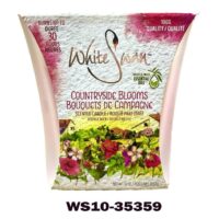 10 Oz White Swan/ Scented Candle/ Countryside Blooms 6/cs