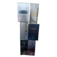 3.4 Oz Viva Luxury Men Perfume- Six Flavors Mix  48/cs