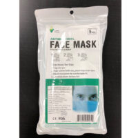 5pk Face Mask 50/cs