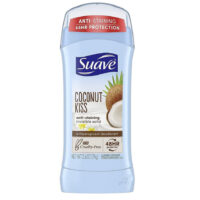 2.6 OZ. Suave- Deodorant, Coconut Kiss 12/cs