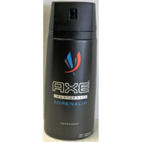 150ml Axe Body Spray- Adrenaline 6/cs