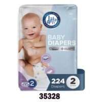 28ct. Ditto Baby Diapers - Size 2, 8/cs..