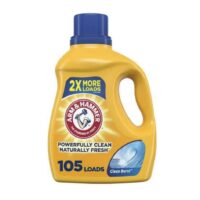 105oz Arm & Hammer Laundry Detergent Liquid - Clean Burst 4/cs
