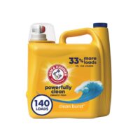 140oz  Arm & Hammer Laundry Detergent - Clean Burst 2/cs