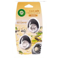 2ct. Air Wick Car Vent Clip Vanilla 6/cs