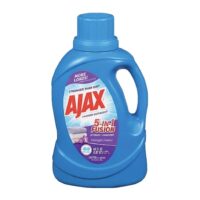 60oz Ajax Laundry Detergent - 5 in 1 Fusion Midnight Fressia 8/cs