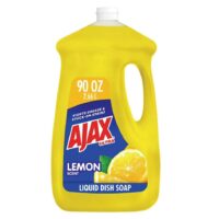 90oz  Ajax Dish Liquid - Lemon 4/cs