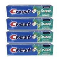 5.4oz Crest Toothpaste W/Scoope 4pk 10/cs Exp.3/28