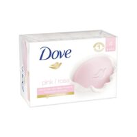 4pk 90gm Dove Bar Soap -  Pink 12/cs