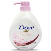 1000ml. {33.8oz.}Dove Body Wash W/pump - Refreshing Sakura Blossom 12/cs