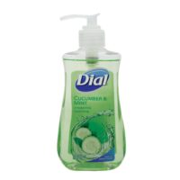 7.5oz Dial Antib Liq. Hand Soap - Cucumber & Mint 12/cs